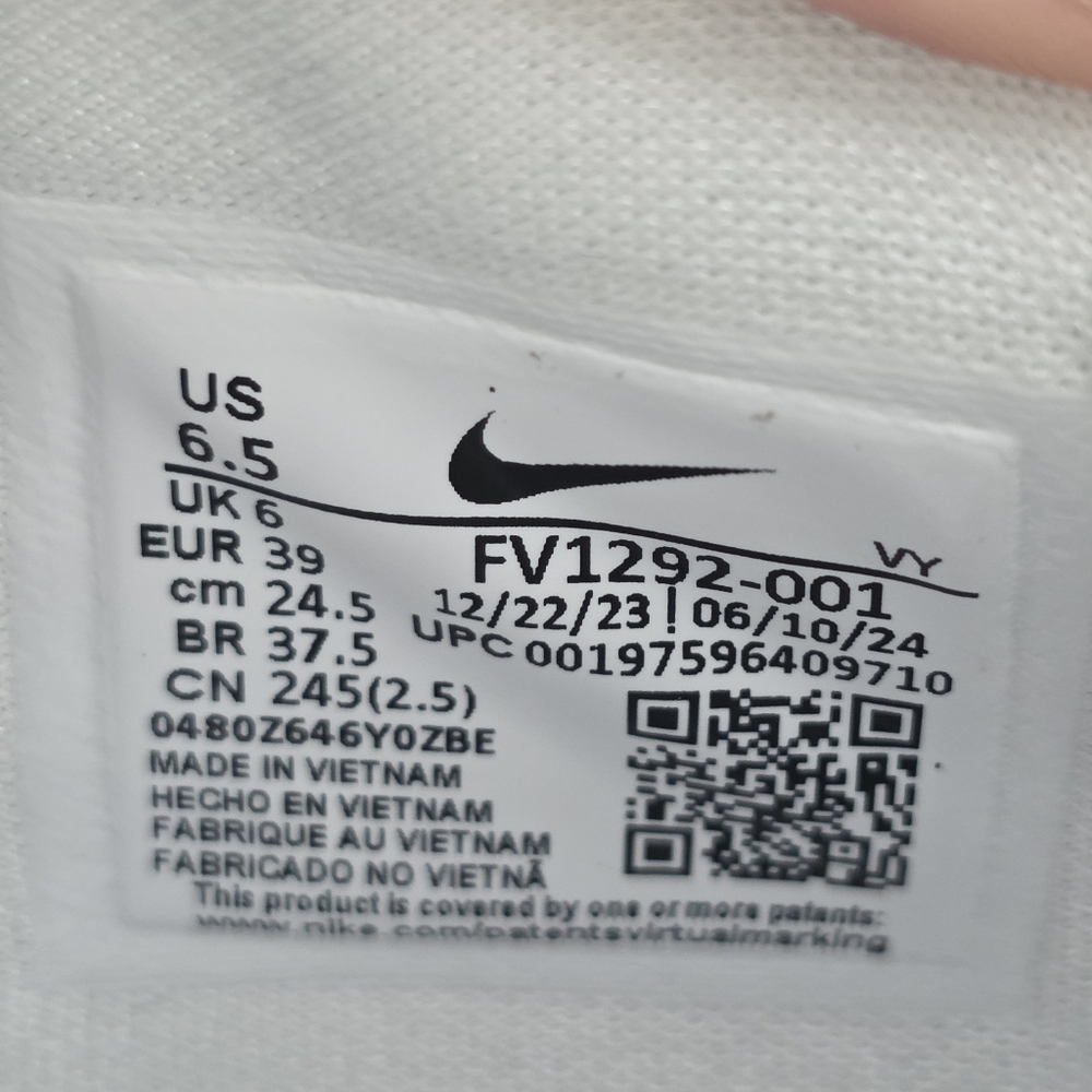 Nike Mens Giannis Freak 6 TB Gray White Sneakers Shoes FV1292-001 Size 6.5 NEW - Picture 10 of 10